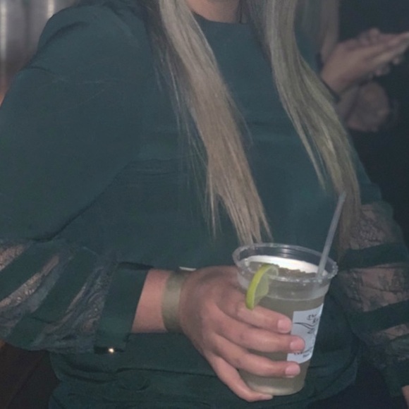 Green Calvin Klein blouse - Picture 8 of 9